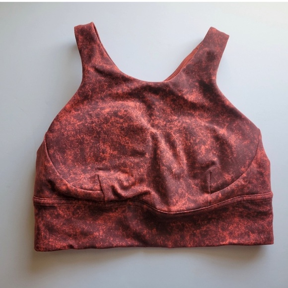 Lululemon Wunder Train Long Lined Sports bra, Size 8 - Picture 5 of 7